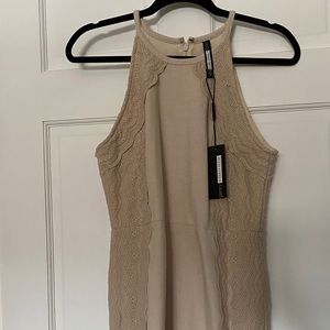 NWT plenty by Tracy Reese halter neck dress Sz. 6